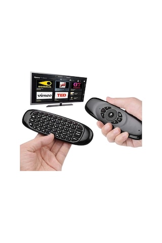 Android Tv Ve Pc Uyumlu Kablosuz Hava Fareli Kumanda 39608203
