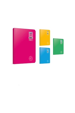 Gıpta Thebook Neon Sert Kapak Defter Ciltli 20x28 200 Yaprak Kareli
