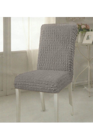 Bürümcük Sandalye Kılıfı Gri