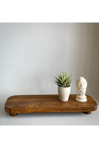 Bfdshop Ahşap Ayaklı Sunum Tahtası 29cm X 13cm
