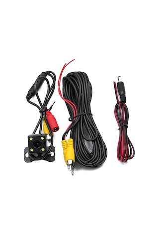 Xiyyadms Kamyon Araç Geri Görüş Kamerası - 12 Led Ccd Gece Görüşü Dış Takma Ters Park Yardımı