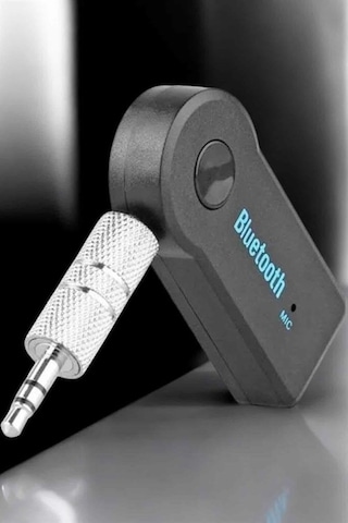 Kablosuz - 637 - Bluetooth Aux Araç Kiti Siyah - Csmo-tex - Hafıza Kartlı