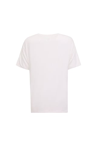 Reebok Gena Tee Ekru Kadın Kısa Kol T-shirt Bej