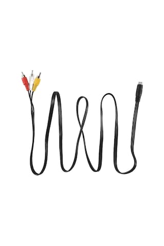 1,5 M S-video Erkek - 3 Erkek Tv Pc Dönüştürme Kablosu, Ses Ve Görüntü Aygıtları İçin 4 Pin