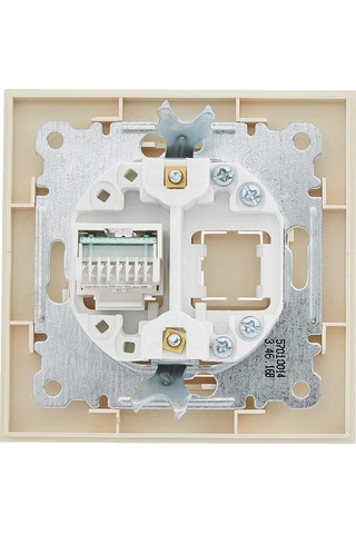 Makel Karea Krem İkili İnternet Data 1 Adet Cat5 Modül 57010135