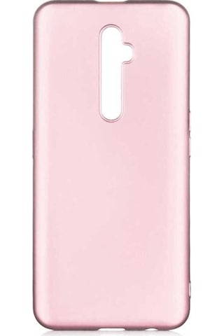 Oppo Reno 2z Kılıf Zore Premier Silikon Kapak Rose Gold