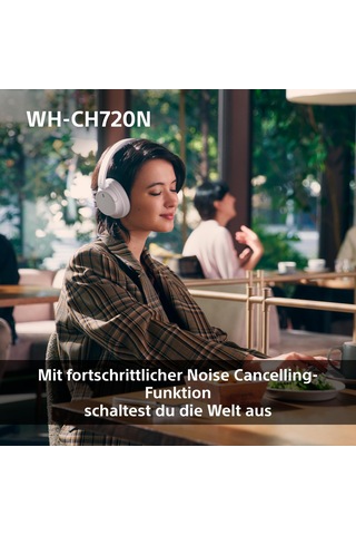 Sony Wh-ch720n Kablosuz Bluetooth Gürültü Önleyici Kulaklık, Yüksek Ses Kalitesi, Ortam Sesi Modu, Hafif Tasarım, 50 Saate Kadar Pil Ömrü, İos Ve Android - Pembe