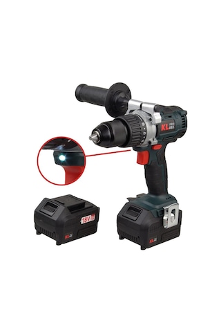Klpro KLNM1840B 18V 4.0Ah Li-ion Çift Akülü Kömürsüz Darbesiz Vidalama