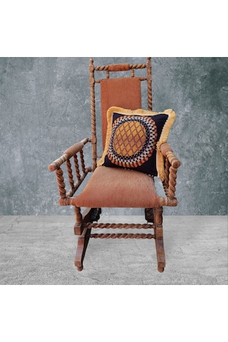 Mackenzie Çift Taraflı Dekoratif Püsküllü - Saçaklı Kırlent Kılıf Karışık/Çok Renkli