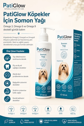 Patiglow Köpek Balık Yağı