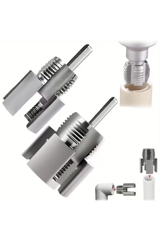 Rekotools -2 Li Set Iç Dış Plastik Boru Diş Açma Seti 1/2 Ve 3/4 Inç Borularla Uyumlu