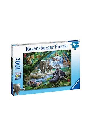 Ravensburger 100 Parça Puzzle Vahşi Hayvanlar 132843