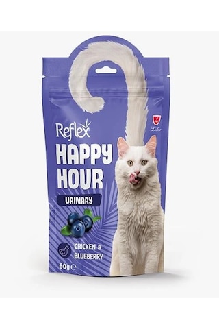 Reflex Happy Hour Urinary Tavuk & Yaban Mersinli Üriner Sistem 3lü Fırsat 3x60gr