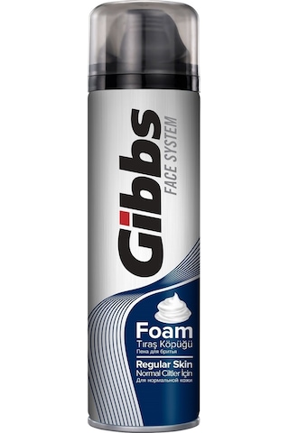 Gibbs Regular Tıraş Köpüğü 2 x 200 ML