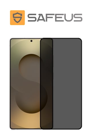 Safeus Tam Kaplayan Hayalet Parmak İzi Bırakmayan Safir Ekran Koruyucu Cam , Samsung S25 Ultra İle Uyumlu