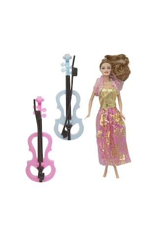 Oydaş Oyuncak Anlily Kemanıyla Müzik Zamanı Manken Bebek Oyuncak