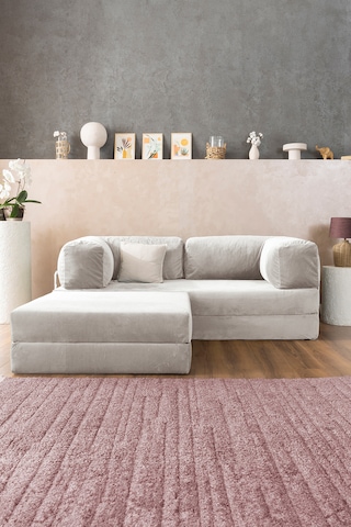 Argimo Godila Yatak Köşe Koltuk Beyaz