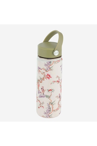 Beyaz Paslanmaz Çelik Termos 500 Ml