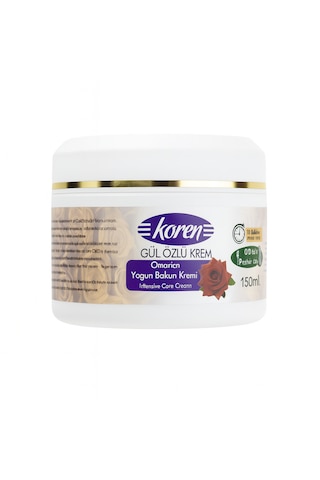 Gül Özlü Yoğun Nemlendirici Ve Canlandırıcı Krem 150 Ml