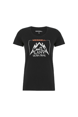 Merrell Merrell Traıl F Tee Kadın Tişört Siyah 10011 Siyah