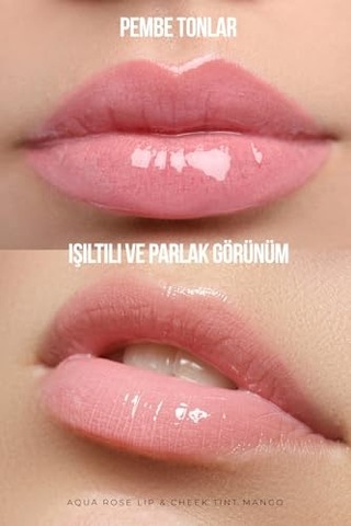 Tr Aqua Rose Lip & Cheek Tint Mango Aromalı 6 Ml, T1192