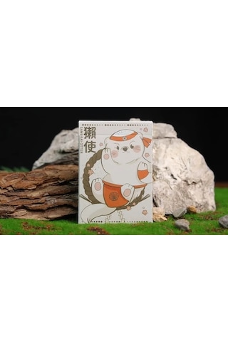 Room One Samurai Otter Hono Edition Standard Red Premium Oyun Kağıdı İskambil Kartları Destesi
