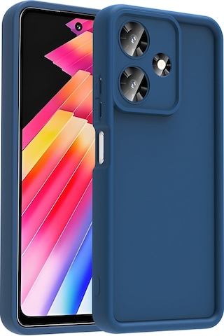 İnfinix Hot 30 Uyumlu Kılıf Kamera Korumalı Zyl Ananas Kapak - Pembe Pembe