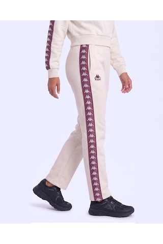 Kappa Authentic Sare Kadın Bej Regular Eşofman Altı