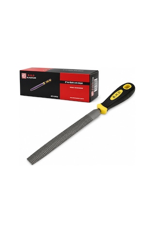 B.h.d El Aletleri Bhd Bhd-00420 Ağaç Ve Metal Törpüsü 8" İnc Metal Eğe Balık Sırtı - 12'li Paket