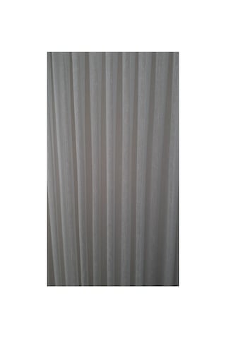 Keten Etekleri Kurşunlu 1-2,5 Normal Pileli 500 X 200 Cm Tül Perde Kırık Beyaz