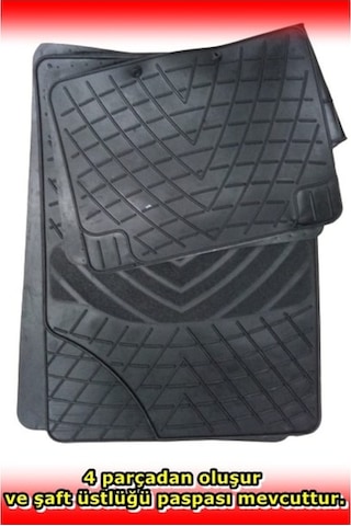 Ford Focus Iıı Sedan UYUMLU MARS KAUÇUK SİYAH PASPAS SETİ N11.133