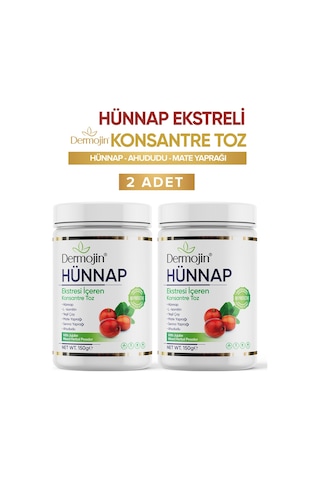 2 Adet Hünnap Eki İçeren Konsantre Toz
