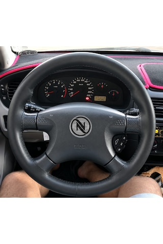 Honda Civic 2000 Ek Hakiki Deri Gerçek Deri Direksiyon Kılıfı Siyah