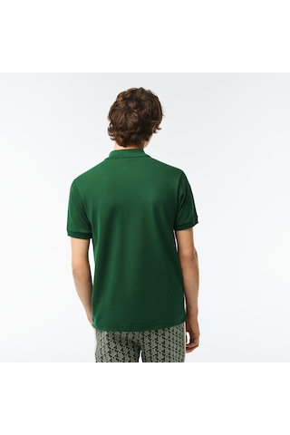 Lacoste Erkek Classic Fit L.12.12 Yeşil Polo Yaka Tişört Yeşil