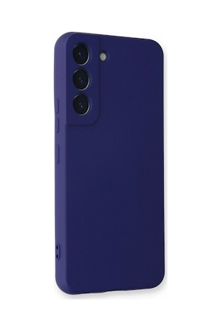 Samsung Galaxy Uyumlu Galaxy S23 Plus Kılıf Nano İçi Kadife Silikon - Mor 1