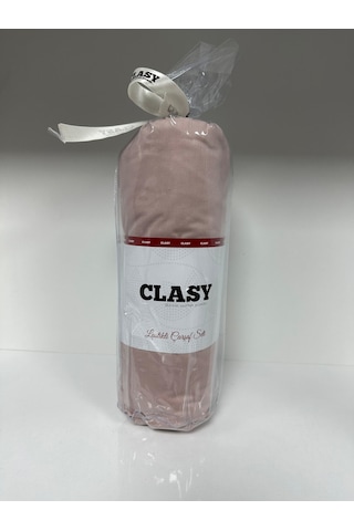Clasy Ranforce Lastikli Çarşaf Seti Tek Kişilik Düz Krem Çok Renkli