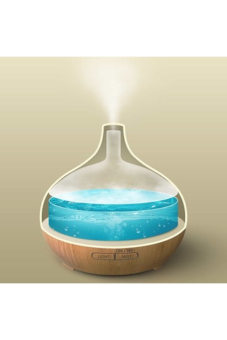 Meross Akıllı Wi-fi Yağ Difüzörü Bej