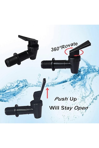 Parça Yedek Soğutucu Musluk Su Şişesi Sürahi, Dispenser Musluk Seti, Tekrar Kullanılabilir Musluk Musluğu Su