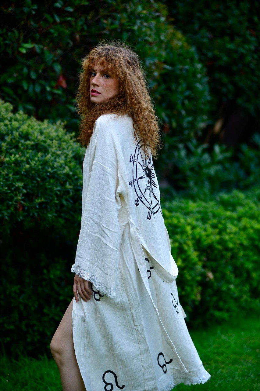 Brandsmithshop Zodiac Trace Kimono Çok Renkli
