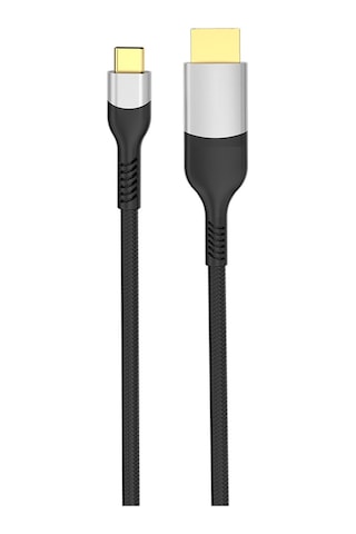 Gri Qg08 8k 60 Hz Görüntü Kalitesi Type-c To Display Port Kablo 3m