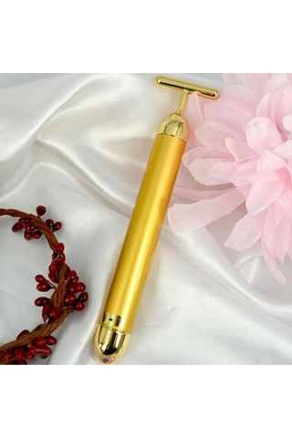 Profesyonel Elektrikli Kas Masajı Cihazı - Altın D6yyej Altın