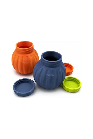 Yapı3d Mini Vidalı Kapaklı Saklama Kutusu Çok Amaçlı Düzenleyici Kutu Küçük Boy Organizer Kutu 1 Adet Çok Renkli