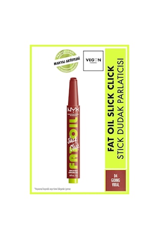 Nyx Professional Makeup Fat Oil Slick Click Parlatıcı Dudak Balmı 04