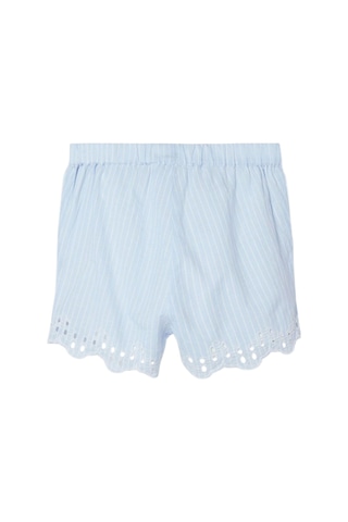 Name It Kız Bebek Regular Fit Şort 13227304 Mavi