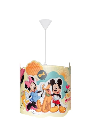 Ykc Mickey ve Minnie Mouse Çocuk Odası Film Şerit Tavan Lambası S