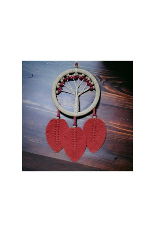 2 Adet Dream Catcher Hayat Ağacı Nar Rüya Kapanı Asılı Dekor, Örümcek Ağı Tüy Boncuk Süslemeli, Dreamcatcher Sarı
