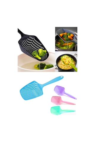 Periboia Yeni Tasarım Süzgeçli Kepçe Karışık Renkli