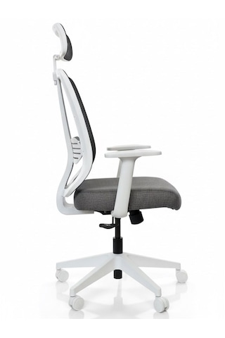 Zeon Büro Ofis Sistemleri // Comfort White Yönetici Koltuğu Ofis Çalışma Koltuğu Beyaz
