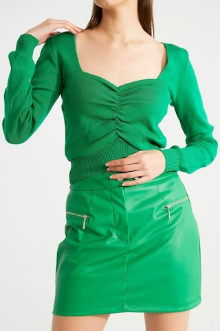 Robin T93761-22k Kadın Triko Bluz T93761-R1938