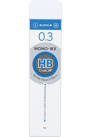 Tombow Mono-Wx Profesyonel Kalem Ucu 0.3 MM Hb 20'li Tüp Tombow Mono-Wx Profesyonel Kalem Ucu 0.3 MM Hb 20'li Tüp